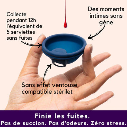 Flowdisc™ | Le Disque Menstruel qui te libère pour 12h — Sans Fuite, Sans Stress