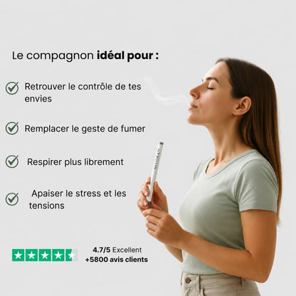 NIVORA™ – Stick Botanique Sans Nicotine