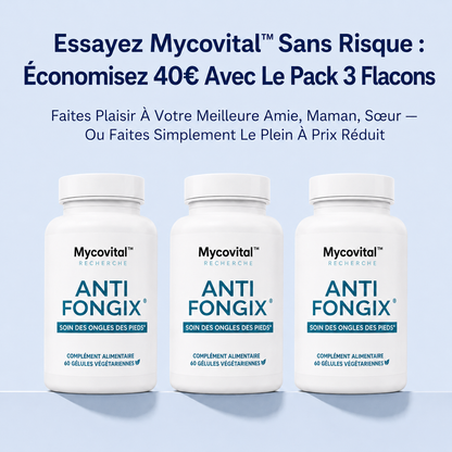 Mycovital™ | Huile d'Origan & de Nigelle – Élimine la Mycose des Ongles