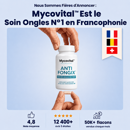 Mycovital™ | Huile d'Origan & de Nigelle – Élimine la Mycose des Ongles