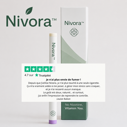 NIVORA™ – Stick Botanique Sans Nicotine