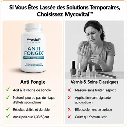 Mycovital™ | Huile d'Origan & de Nigelle – Élimine la Mycose des Ongles